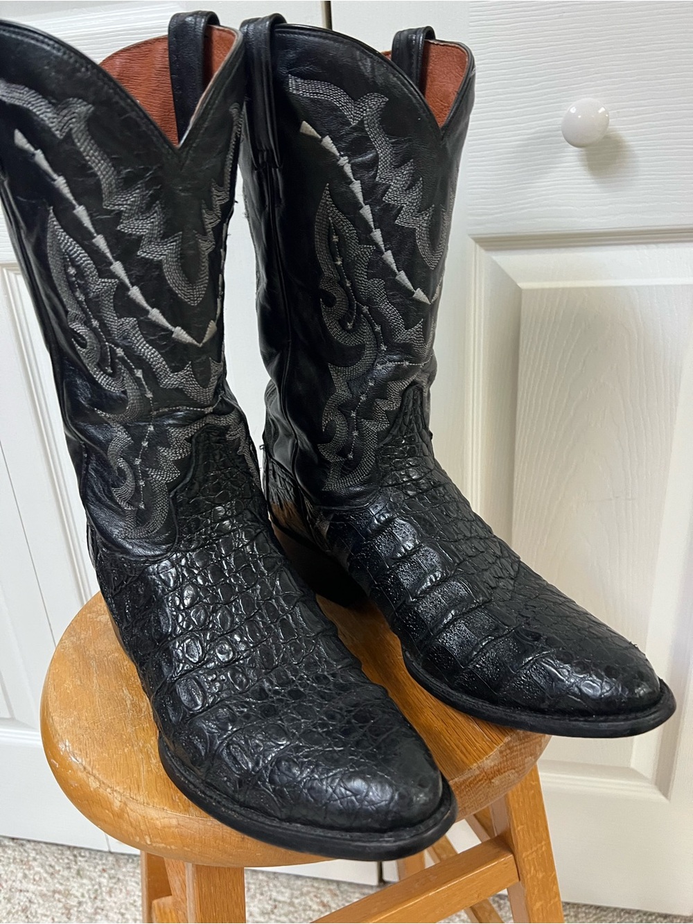Dan Post Black Caiman